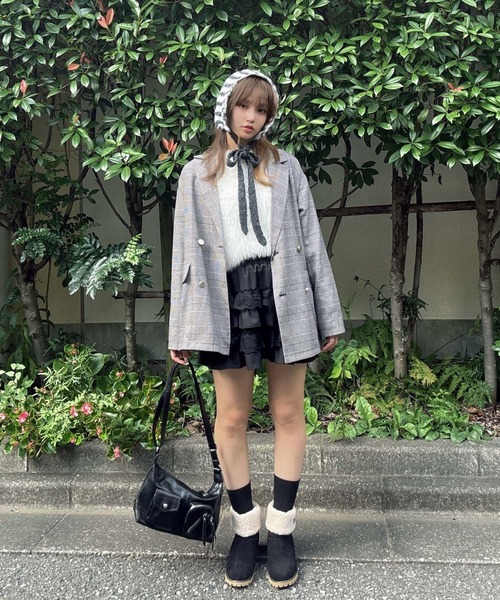 セール】◇ダブル金ボタンテーラードジャケット セットアップ可能