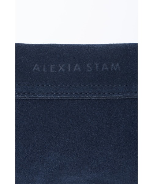 ALEXIA STAM(アリシアスタン)の「Leather Shoulder Bag /本革ショルダーバッグ(ショルダーバッグ・レディース・ネイビー/ピンク・FREE)」の12枚目の写真