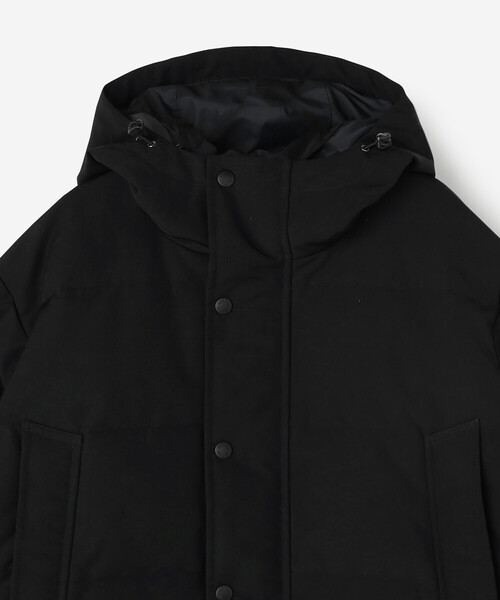 DANTON（ダントン）の「DANTON | キルトダウンフードジャケット WOMEN（ダウンジャケット/コート・レディース・オフホワイト/ブラック・S）」の11枚目の写真