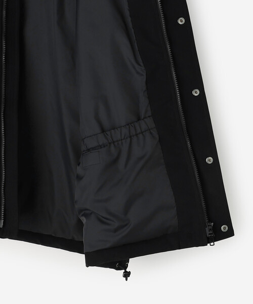 DANTON（ダントン）の「DANTON | キルトダウンフードジャケット WOMEN（ダウンジャケット/コート・レディース・オフホワイト/ブラック・S）」の14枚目の写真