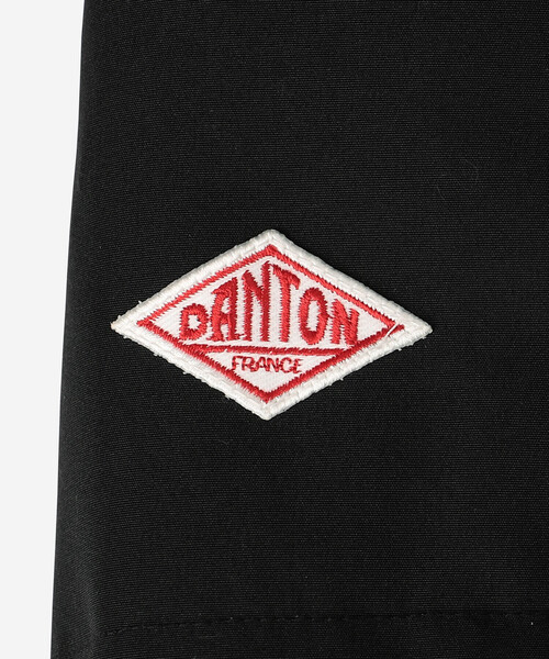 DANTON（ダントン）の「DANTON | キルトダウンフードジャケット WOMEN（ダウンジャケット/コート・レディース・オフホワイト/ブラック・S）」の4枚目の写真