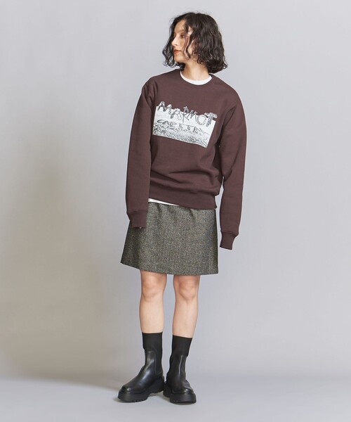 MARMOT CAPITAL（マーモットキャピタル）の「＜MARMOT CAPITAL＞DRIFTWOOD クルーネック スウェット（スウェット・レディース・グレー/ブラウン・S）」の4枚目の写真