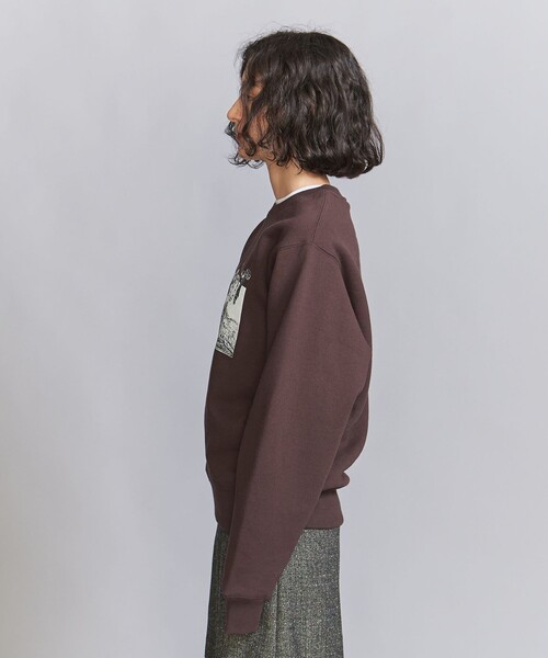 MARMOT CAPITAL（マーモットキャピタル）の「＜MARMOT CAPITAL＞DRIFTWOOD クルーネック スウェット（スウェット・レディース・グレー/ブラウン・S）」の8枚目の写真