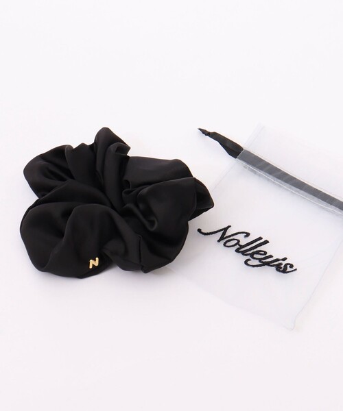 NOLLEY’S（ノーリーズ）の「サテンビッグシュシュ（シュシュ・レディース・ブラック・FREE）」の14枚目の写真