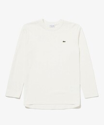 【LACOSTE/ラコステ】クラシックフィット ロングスリーブTシャツ ワンポイントロゴ