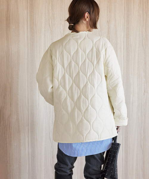 ★JOURNAL STANDARD★MINI RIPキルティングブルゾン 再入荷！》【自宅ケア可能】MINI RIPキルティングブルゾン