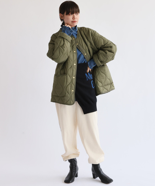 再入荷！》【自宅ケア可能】MINI RIPキルティングブルゾン（ブルゾン