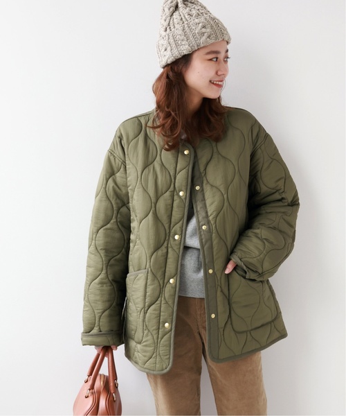 ジャーナルスタンダード レリューム MINI RIPキルティングブルゾン 再入荷！》【自宅ケア可能】MINI RIPキルティングブルゾン（ブルゾン