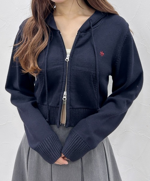 Heather POLOBCS ダブルジップフード ネイビー 楽天市場】【POLO BCS(ポロ・ビーシーエス)】WZIPフーディー