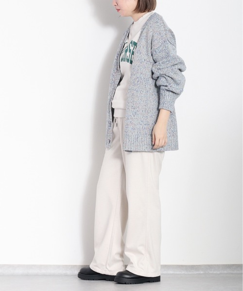 cepo（セポ）の「８色ミックスカラー Vネックカーディガン（カーディガン/ボレロ・レディース・ブルー/ピンク/グリーン・M）」の20枚目の写真