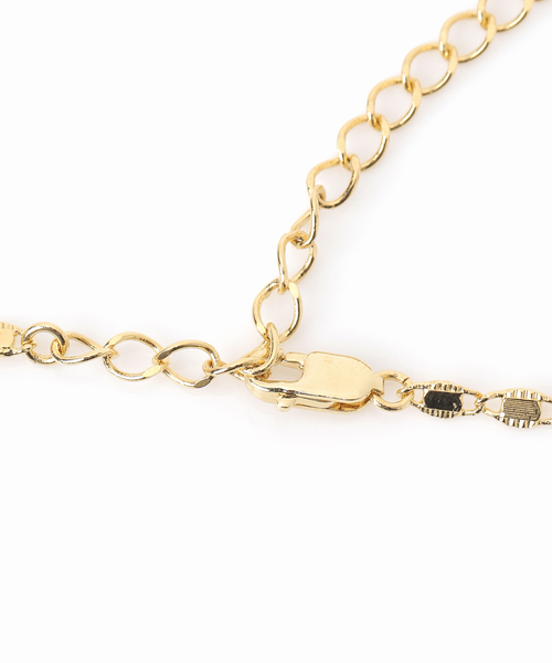 LOUISE DAMAS PARIS(ルイーズダマスパリ)の「《追加2》 LOUISE DAMAS/ルイーズダマス SLOBE別注 2WAYネックレス(ネックレス・レディース・ゴールド・FREE)」の7枚目の写真