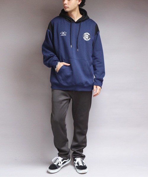 セール】裏起毛ユニフォーム系プルパーカー（パーカー）｜8(eight