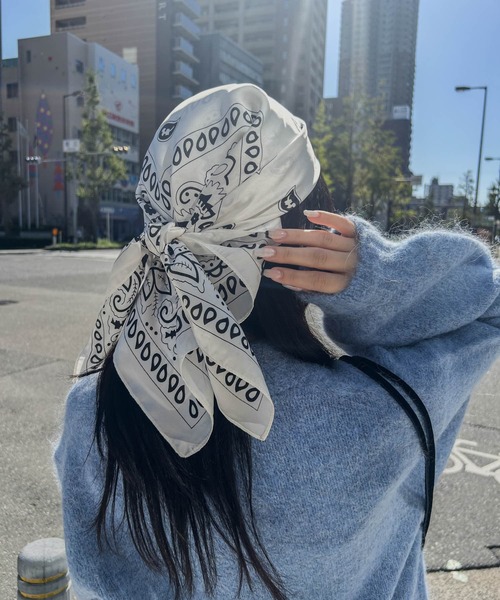 セール】ペイズリースカーフ（バンダナ/スカーフ）｜SMELLY（スメリー