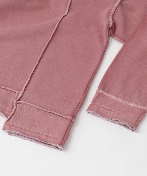 SENSE OF PLACE by URBAN RESEARCH(センスオブプレイスバイアーバンリサーチ)の「フェードパネルクルーネックスウェット(スウェット・メンズ・チャコールグレー/ピンク/グリーン・MEDIUM/LARGE)」の13枚目の写真