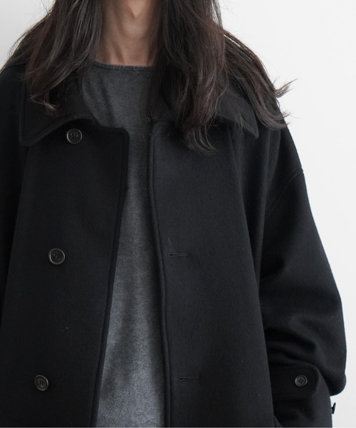 VOAAOV(ヴォアーブ)の「VOAAOV OVER WOOL COAT(テーラードジャケット・メンズ・Black・1)」の5枚目の写真