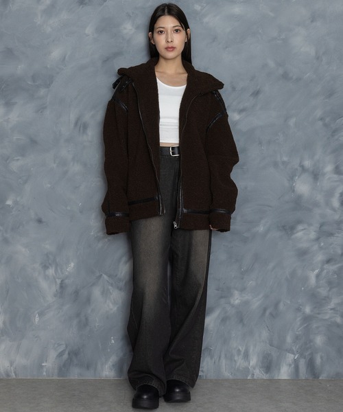 【セール】sheep boa B-3 flight jacket/シープボア B-3 フライトジャケット（ブルゾン）｜Starting Over（スターティングオーバー）