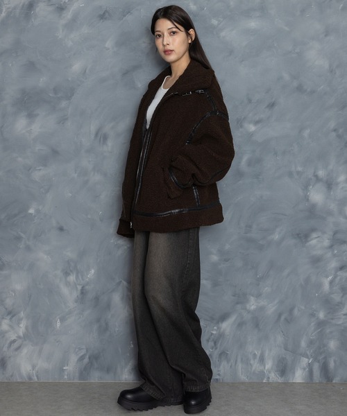 【セール】sheep boa B-3 flight jacket/シープボア B-3 フライトジャケット（ブルゾン）｜Starting Over（スターティングオーバー）