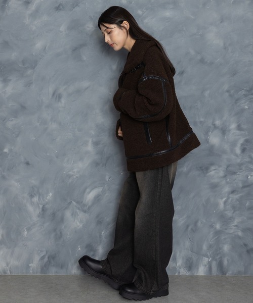 【セール】sheep boa B-3 flight jacket/シープボア B-3 フライトジャケット（ブルゾン）｜Starting Over（スターティングオーバー）