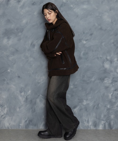 【セール】sheep boa B-3 flight jacket/シープボア B-3 フライトジャケット（ブルゾン）｜Starting Over（スターティングオーバー）