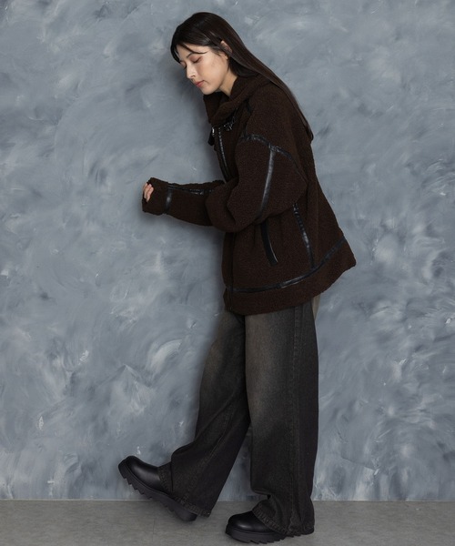 【セール】sheep boa B-3 flight jacket/シープボア B-3 フライトジャケット（ブルゾン）｜Starting Over（スターティングオーバー）