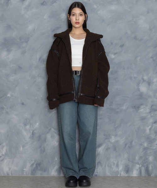 【セール】sheep boa B-3 flight jacket/シープボア B-3 フライトジャケット（ブルゾン）｜Starting Over（スターティングオーバー）