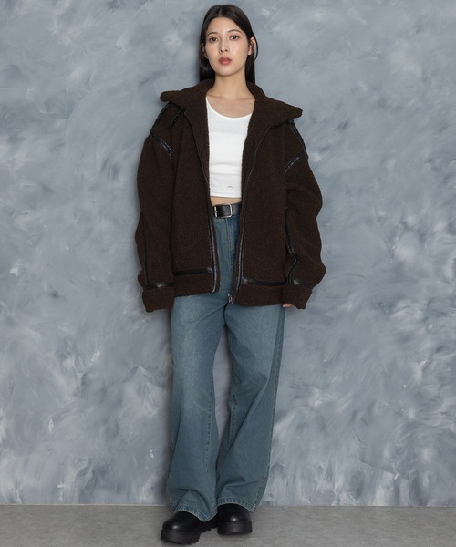 【セール】sheep boa B-3 flight jacket/シープボア B-3 フライトジャケット（ブルゾン）｜Starting Over（スターティングオーバー）