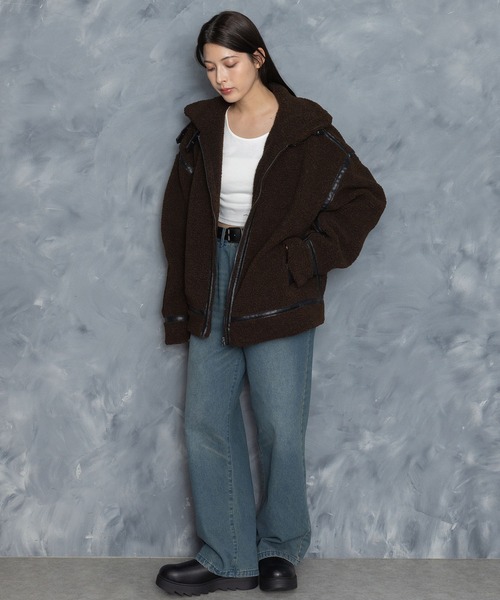 【セール】sheep boa B-3 flight jacket/シープボア B-3 フライトジャケット（ブルゾン）｜Starting Over（スターティングオーバー）