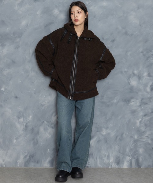 【セール】sheep boa B-3 flight jacket/シープボア B-3 フライトジャケット（ブルゾン）｜Starting Over（スターティングオーバー）