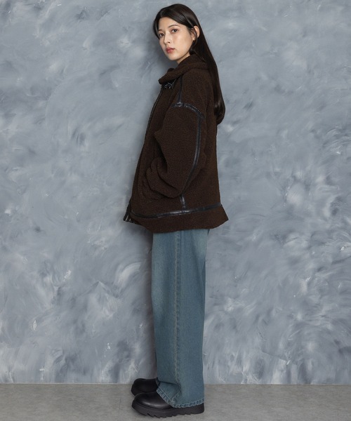 【セール】sheep boa B-3 flight jacket/シープボア B-3 フライトジャケット（ブルゾン）｜Starting Over（スターティングオーバー）