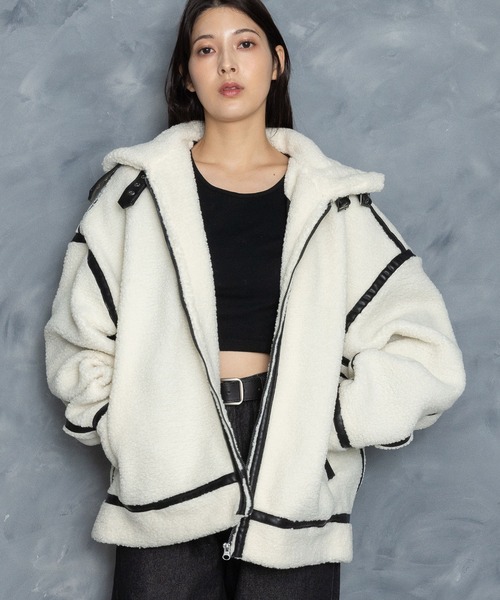 【セール】sheep boa B-3 flight jacket/シープボア B-3 フライトジャケット（ブルゾン）｜Starting Over（スターティングオーバー）