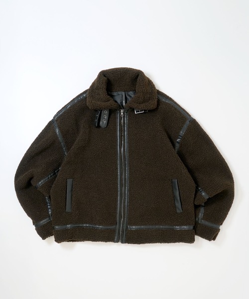 【セール】sheep boa B-3 flight jacket/シープボア B-3 フライトジャケット（ブルゾン）｜Starting Over（スターティングオーバー）