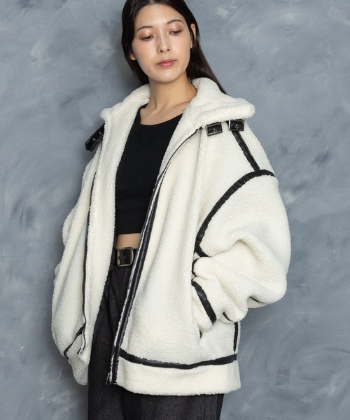【セール】sheep boa B-3 flight jacket/シープボア B-3 フライトジャケット（ブルゾン）｜Starting Over（スターティングオーバー）