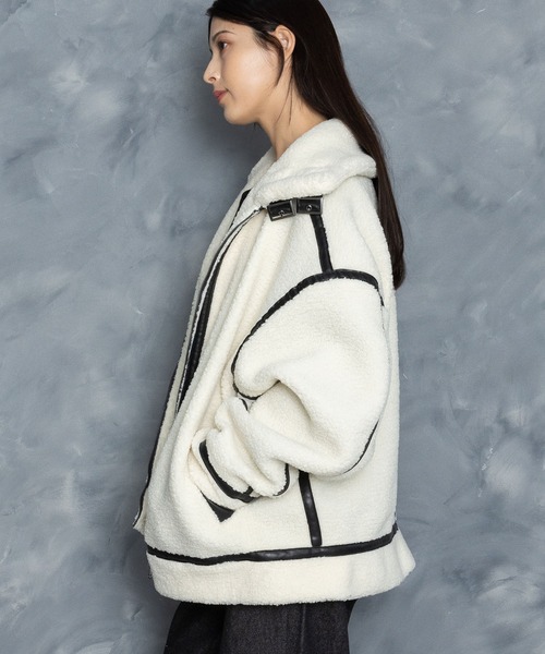 【セール】sheep boa B-3 flight jacket/シープボア B-3 フライトジャケット（ブルゾン）｜Starting Over（スターティングオーバー）