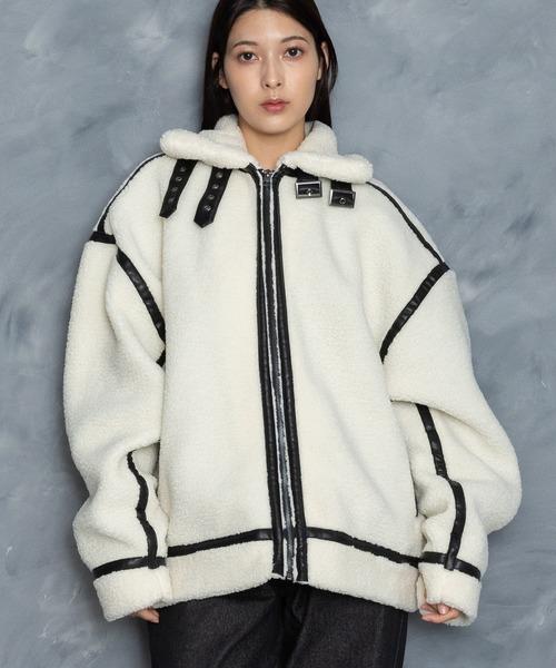 【セール】sheep boa B-3 flight jacket/シープボア B-3 フライトジャケット（ブルゾン）｜Starting Over（スターティングオーバー）