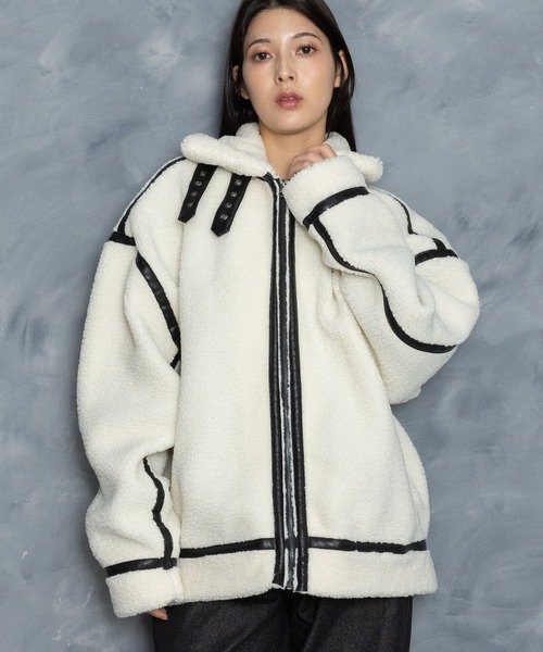 【セール】sheep boa B-3 flight jacket/シープボア B-3 フライトジャケット（ブルゾン）｜Starting Over（スターティングオーバー）