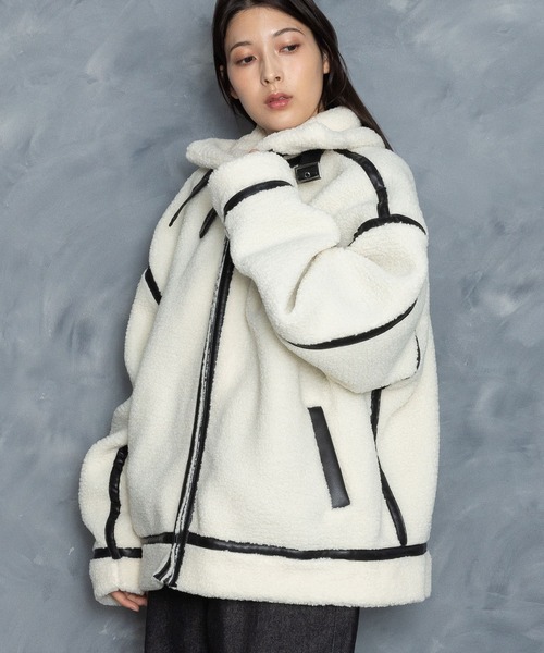 【セール】sheep boa B-3 flight jacket/シープボア B-3 フライトジャケット（ブルゾン）｜Starting Over（スターティングオーバー）