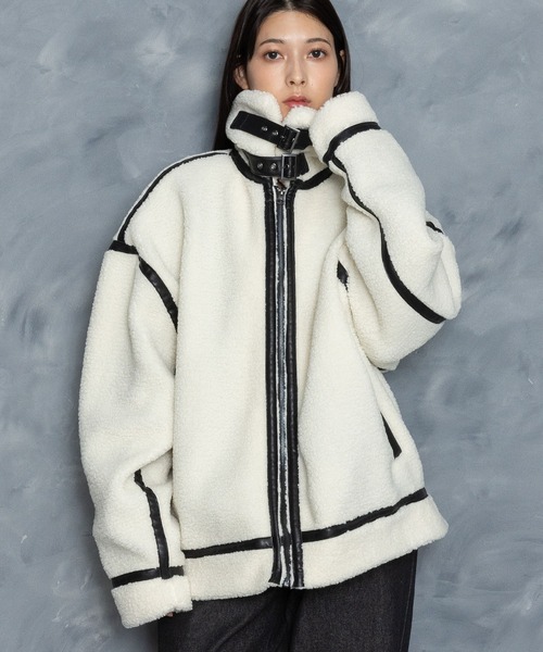 【セール】sheep boa B-3 flight jacket/シープボア B-3 フライトジャケット（ブルゾン）｜Starting Over（スターティングオーバー）