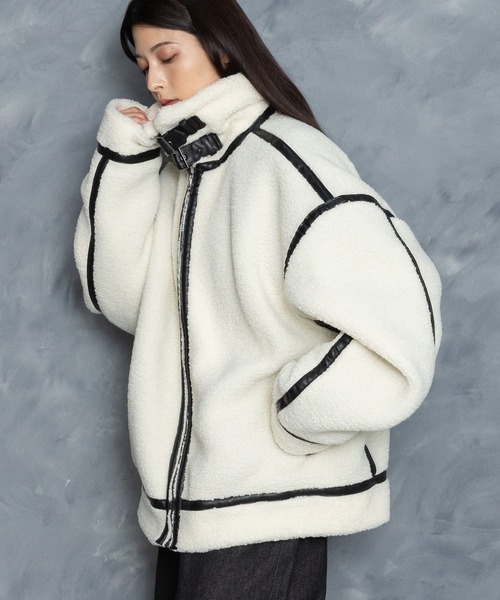 【セール】sheep boa B-3 flight jacket/シープボア B-3 フライトジャケット（ブルゾン）｜Starting Over（スターティングオーバー）