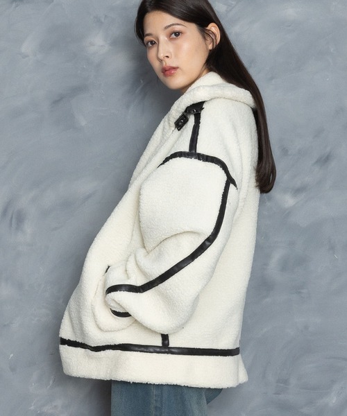 【セール】sheep boa B-3 flight jacket/シープボア B-3 フライトジャケット（ブルゾン）｜Starting Over（スターティングオーバー）