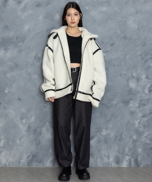 【セール】sheep boa B-3 flight jacket/シープボア B-3 フライトジャケット（ブルゾン）｜Starting Over（スターティングオーバー）