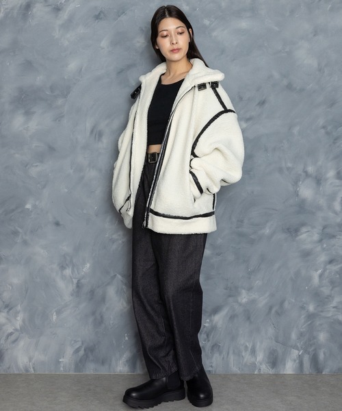 【セール】sheep boa B-3 flight jacket/シープボア B-3 フライトジャケット（ブルゾン）｜Starting Over（スターティングオーバー）