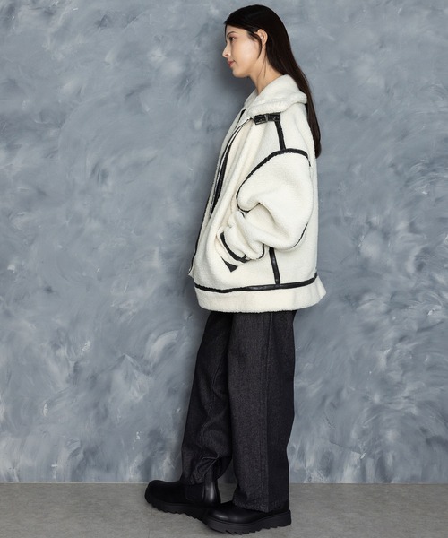 【セール】sheep boa B-3 flight jacket/シープボア B-3 フライトジャケット（ブルゾン）｜Starting Over（スターティングオーバー）