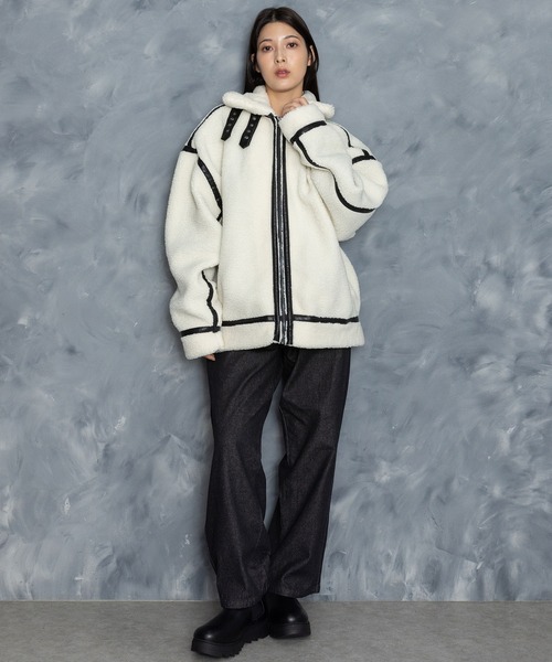 【セール】sheep boa B-3 flight jacket/シープボア B-3 フライトジャケット（ブルゾン）｜Starting Over（スターティングオーバー）