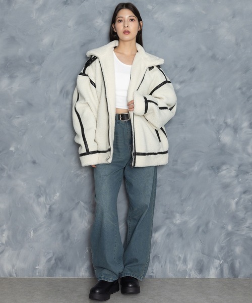 【セール】sheep boa B-3 flight jacket/シープボア B-3 フライトジャケット（ブルゾン）｜Starting Over（スターティングオーバー）