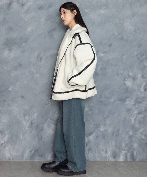 【セール】sheep boa B-3 flight jacket/シープボア B-3 フライトジャケット（ブルゾン）｜Starting Over（スターティングオーバー）