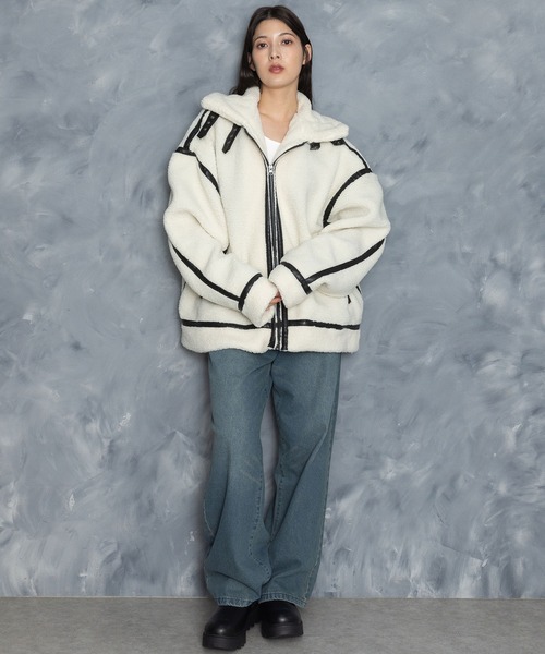 【セール】sheep boa B-3 flight jacket/シープボア B-3 フライトジャケット（ブルゾン）｜Starting Over（スターティングオーバー）