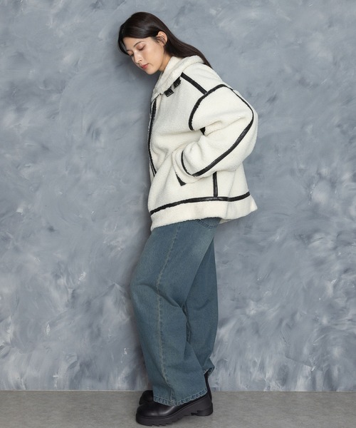 【セール】sheep boa B-3 flight jacket/シープボア B-3 フライトジャケット（ブルゾン）｜Starting Over（スターティングオーバー）