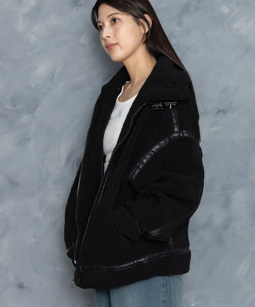 【セール】sheep boa B-3 flight jacket/シープボア B-3 フライトジャケット（ブルゾン）｜Starting Over（スターティングオーバー）