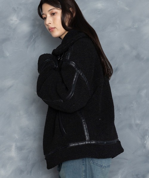 【セール】sheep boa B-3 flight jacket/シープボア B-3 フライトジャケット（ブルゾン）｜Starting Over（スターティングオーバー）