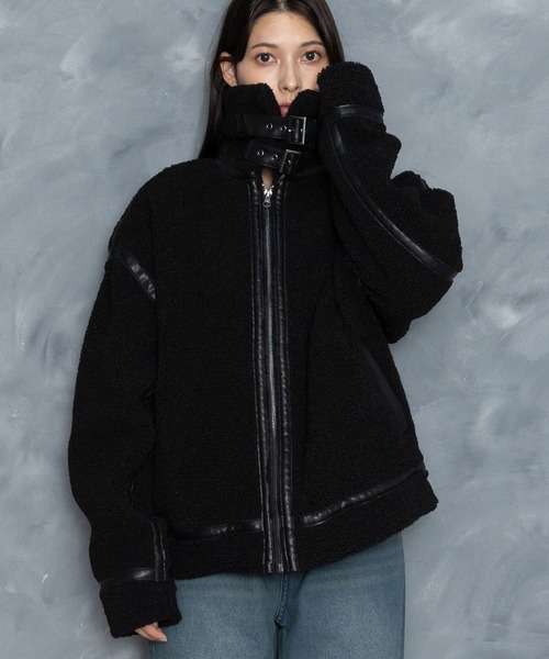 【セール】sheep boa B-3 flight jacket/シープボア B-3 フライトジャケット（ブルゾン）｜Starting Over（スターティングオーバー）